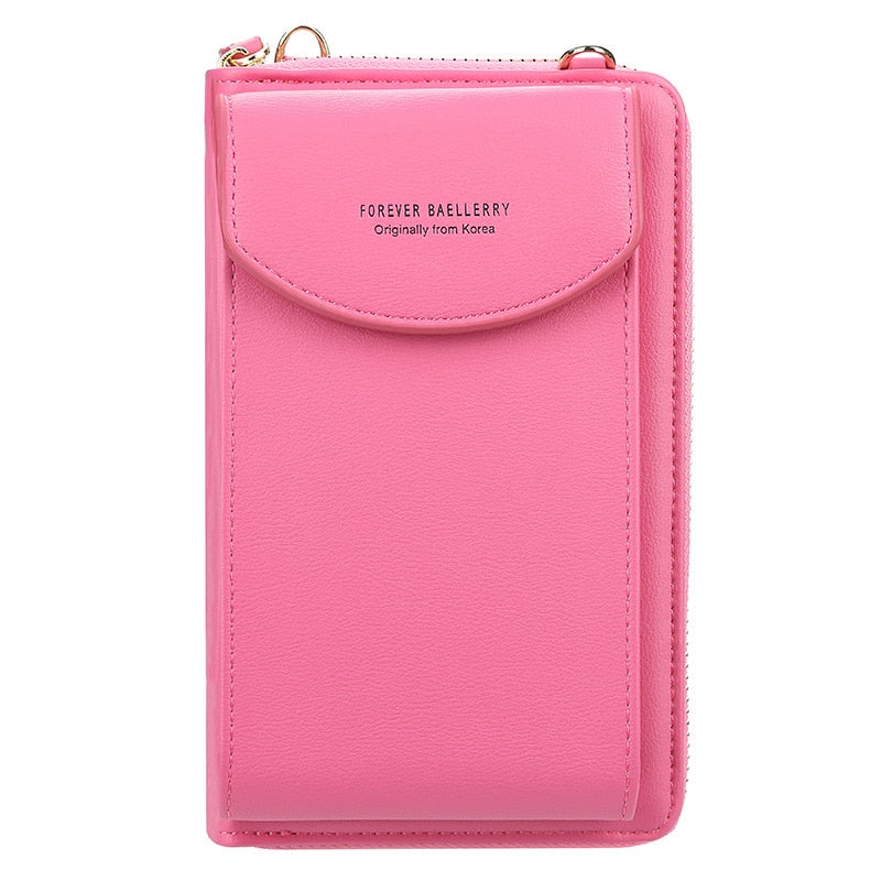 Borsa Messenger Mini Donna con Tasca Telefono
