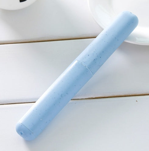 Wheat Straw Travel Toothbrush Cover Health Tooth Brushes Protector Portable Travel Toothbrush Box