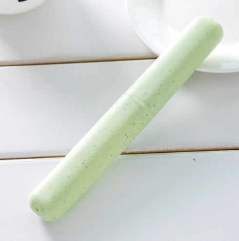Wheat Straw Travel Toothbrush Cover Health Tooth Brushes Protector Portable Travel Toothbrush Box