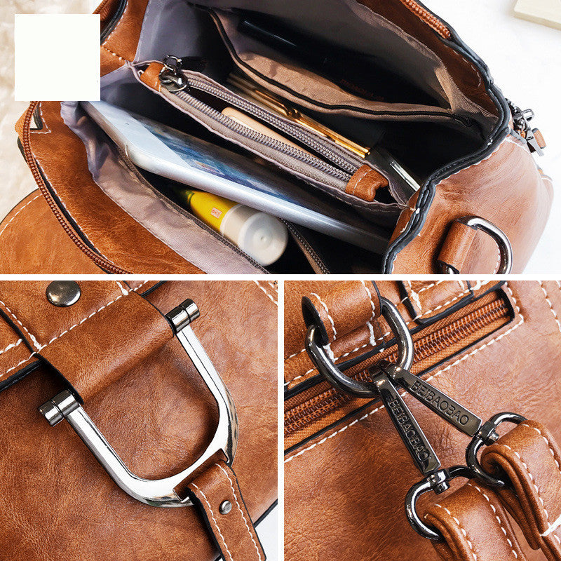 One Shoulder Summer Mini Soft Leather Bag