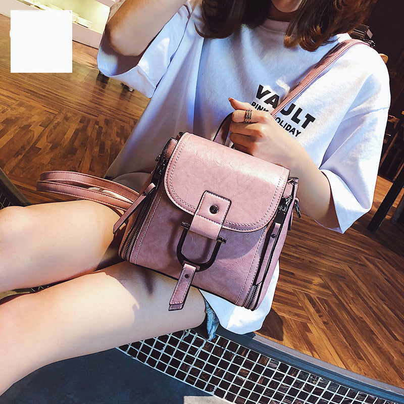 One Shoulder Summer Mini Soft Leather Bag
