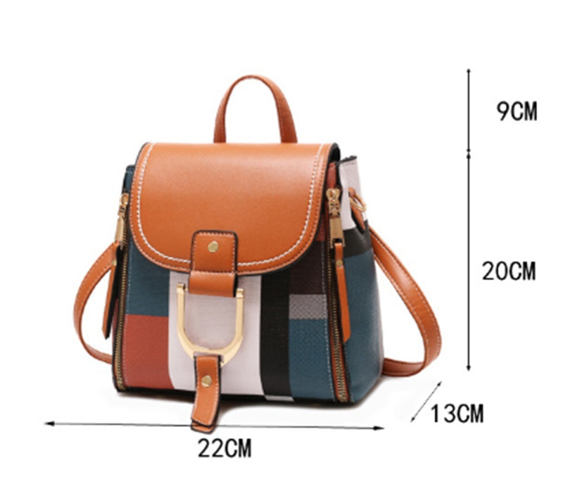 Korean Version of the Atmosphere Women's Bag Messenger Shoulder Backpack