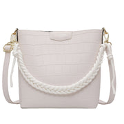 Large-capacity Shoulder Bag Female Leather Stone Pattern