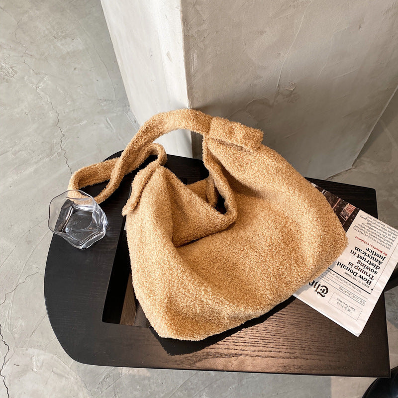 Soft Plush Bag Cute Plush Shoulder Bag Shoulder Bag