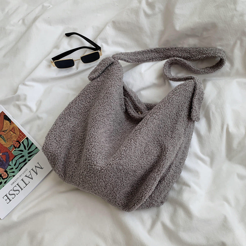 Soft Plush Bag Cute Plush Shoulder Bag Shoulder Bag