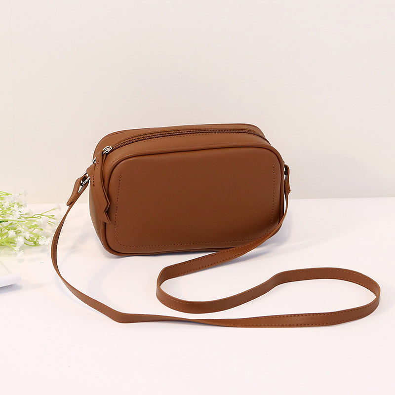 Small Square Bag Fashion Simple One-shoulder Messenger Bag