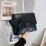 Simple Retro Small Square Bag Fashionable Armpit Bag Single Shoulder Women's Bag