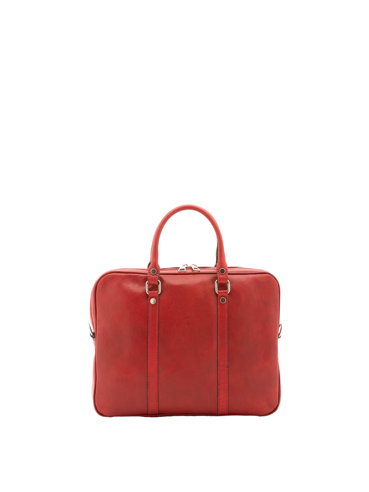 Borsa a mano unisex In Vera pelle Made in Italy 37x31x6 cm-0