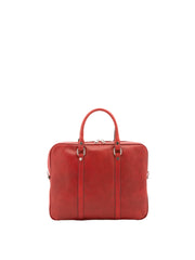 Borsa a mano unisex In Vera pelle Made in Italy 37x31x6 cm-0
