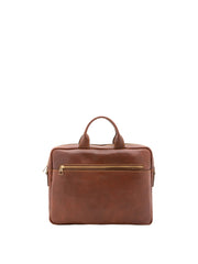 Borsa a mano unisex In Vera pelle Made in Italy 37x27x6 cm-0