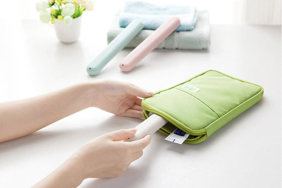 Wheat Straw Travel Toothbrush Cover Health Tooth Brushes Protector Portable Travel Toothbrush Box