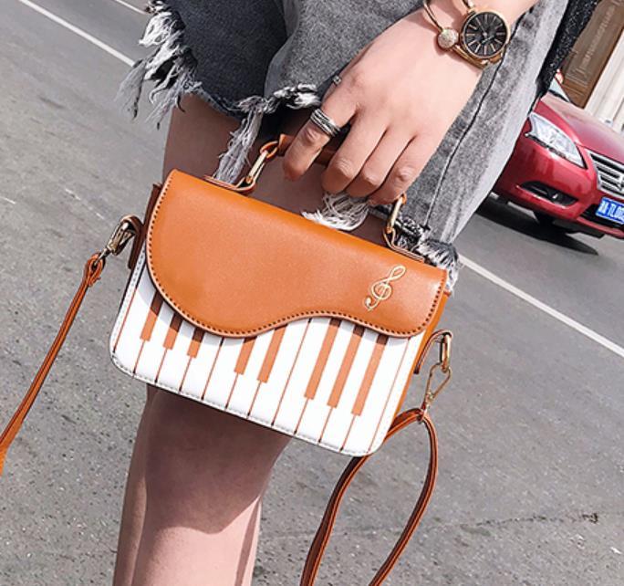 Borsa a Tracolla Piano Elegante Donna