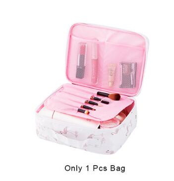 Travel Girl Makeup Box Cosmetic Bags Women's Trip Wash Toiletry Lipstick Eyelash Brush Pouch Case Accessories Supplies Product