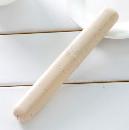 Wheat Straw Travel Toothbrush Cover Health Tooth Brushes Protector Portable Travel Toothbrush Box