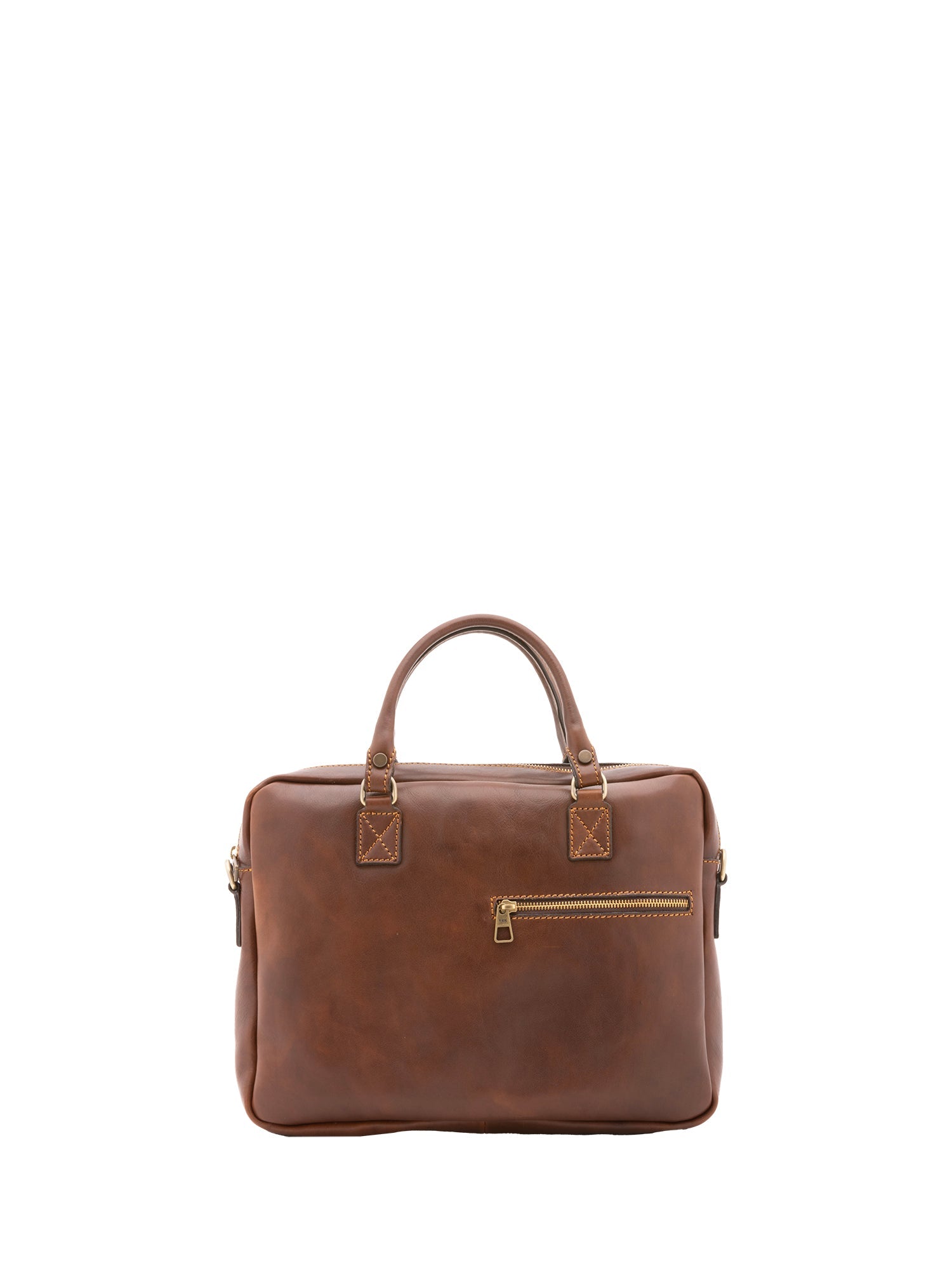 Borsa a mano unisex In Vera pelle Made in Italy 38x28x7 cm-0