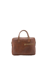 Borsa a mano unisex In Vera pelle Made in Italy 38x28x7 cm-0