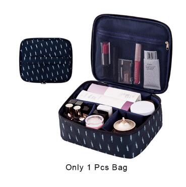 Travel Girl Makeup Box Cosmetic Bags Women's Trip Wash Toiletry Lipstick Eyelash Brush Pouch Case Accessories Supplies Product
