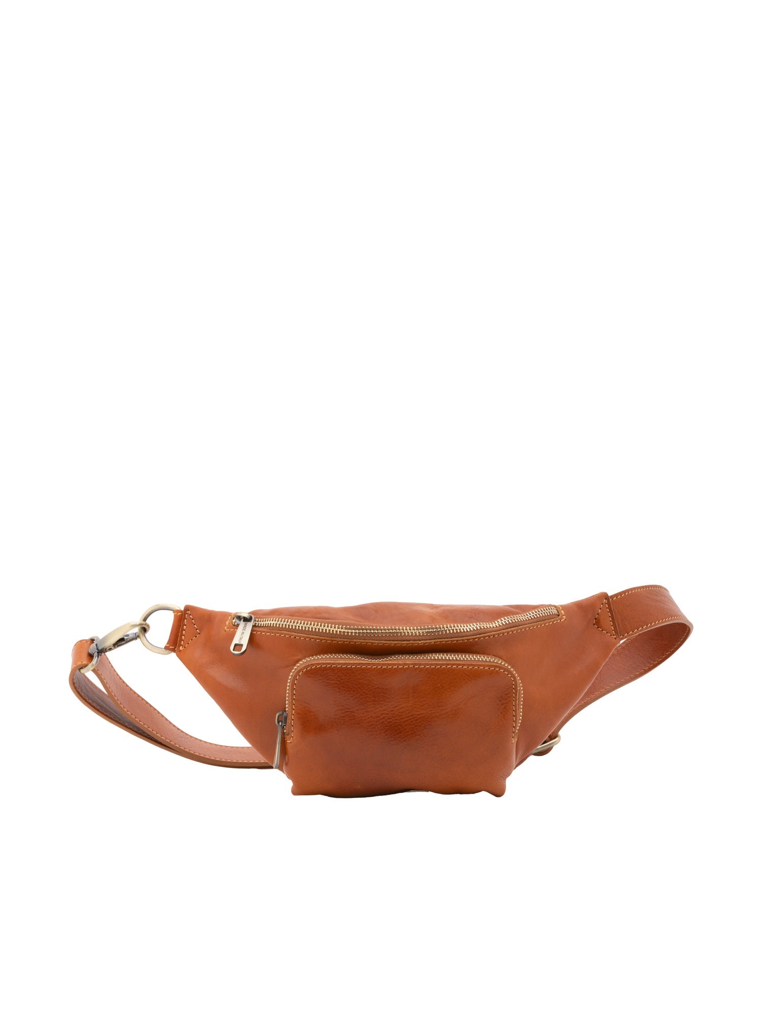 Marsupio da uomo In Vera pelle Made in Italy 30x15x8,5 cm-0