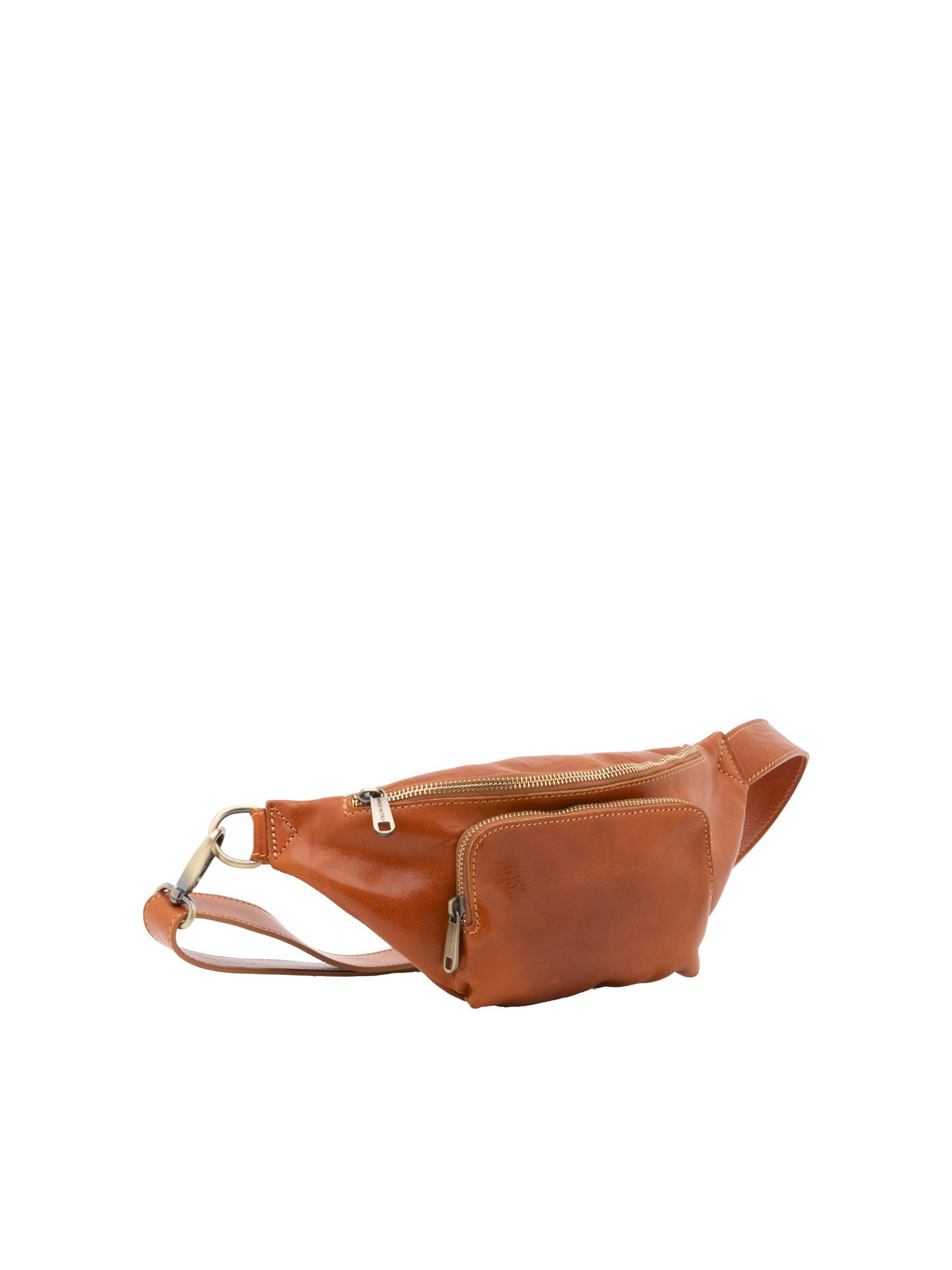 Marsupio da uomo In Vera pelle Made in Italy 30x15x8,5 cm-1