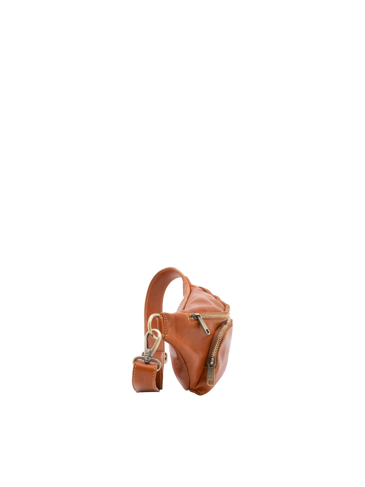 Marsupio da uomo In Vera pelle Made in Italy 30x15x8,5 cm-2