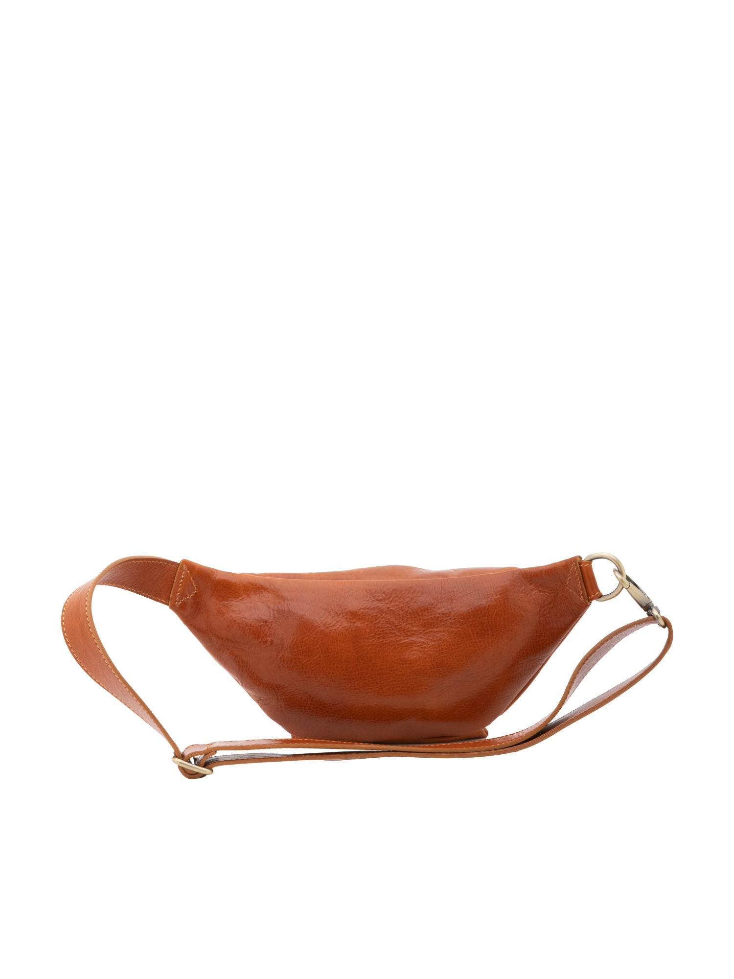 Marsupio da uomo In Vera pelle Made in Italy 30x15x8,5 cm-3