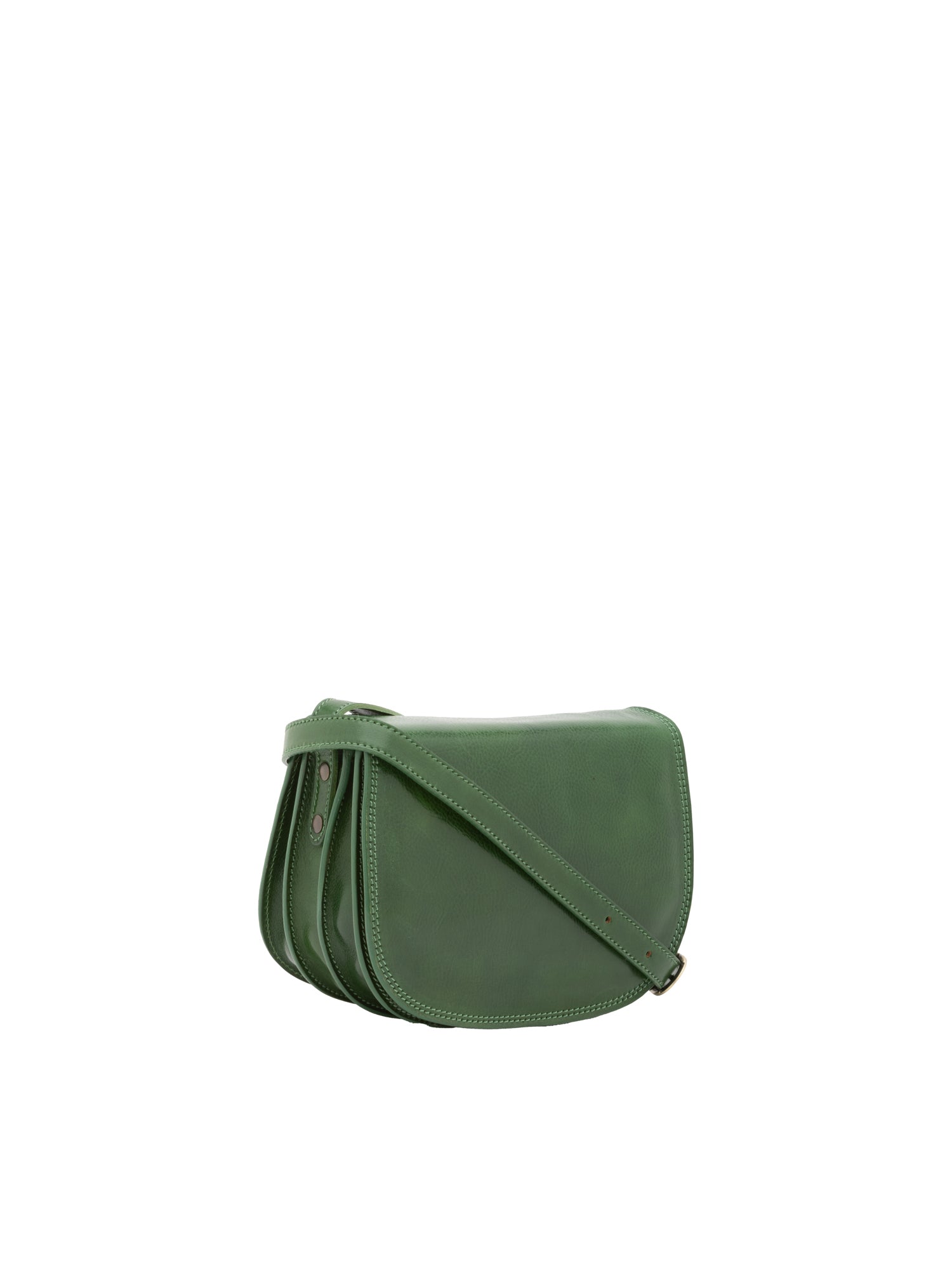 Borsa a tracolla da donna In Vera pelle Made in Italy 24x17x11 cm-0