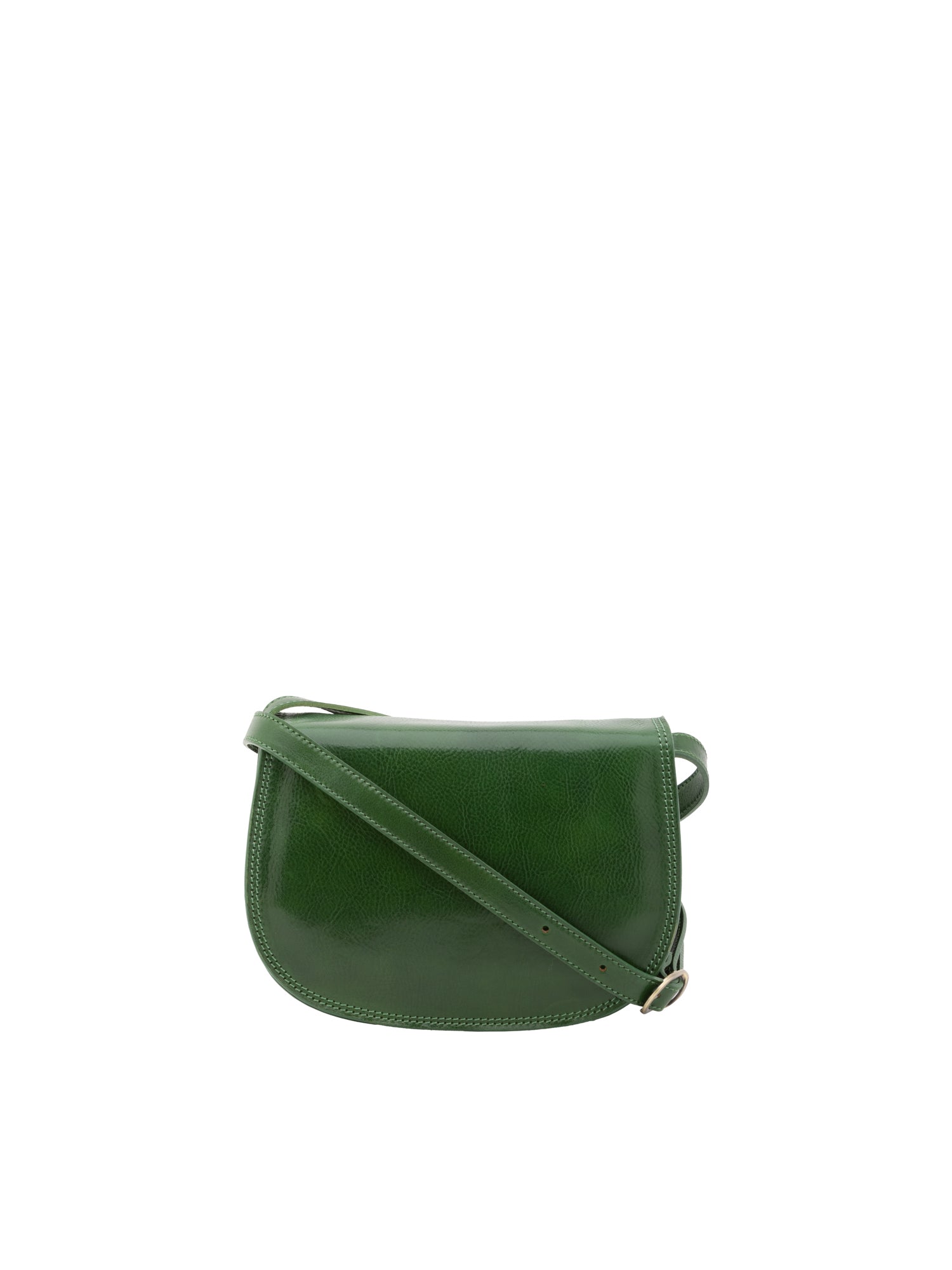 Borsa a tracolla da donna In Vera pelle Made in Italy 24x17x11 cm-1