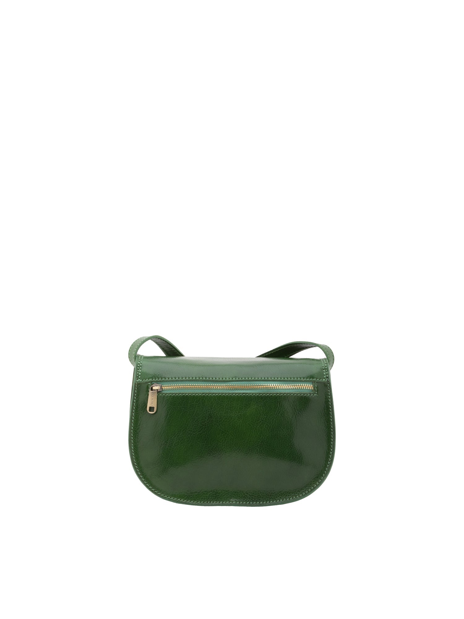 Borsa a tracolla da donna In Vera pelle Made in Italy 24x17x11 cm-3