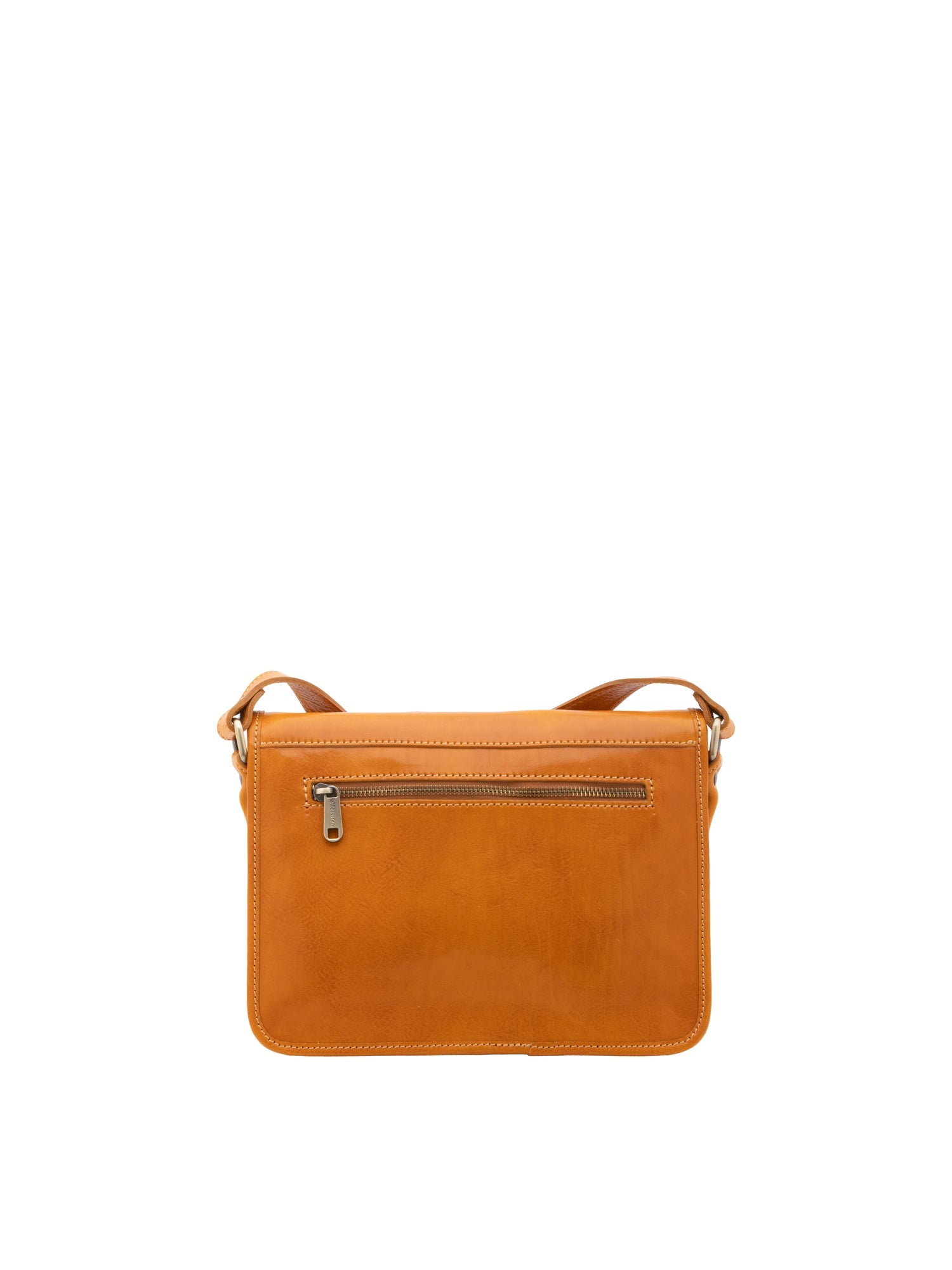 Borsa a tracolla da donna In Vera pelle Made in Italy 27,5x22x12 cm-3