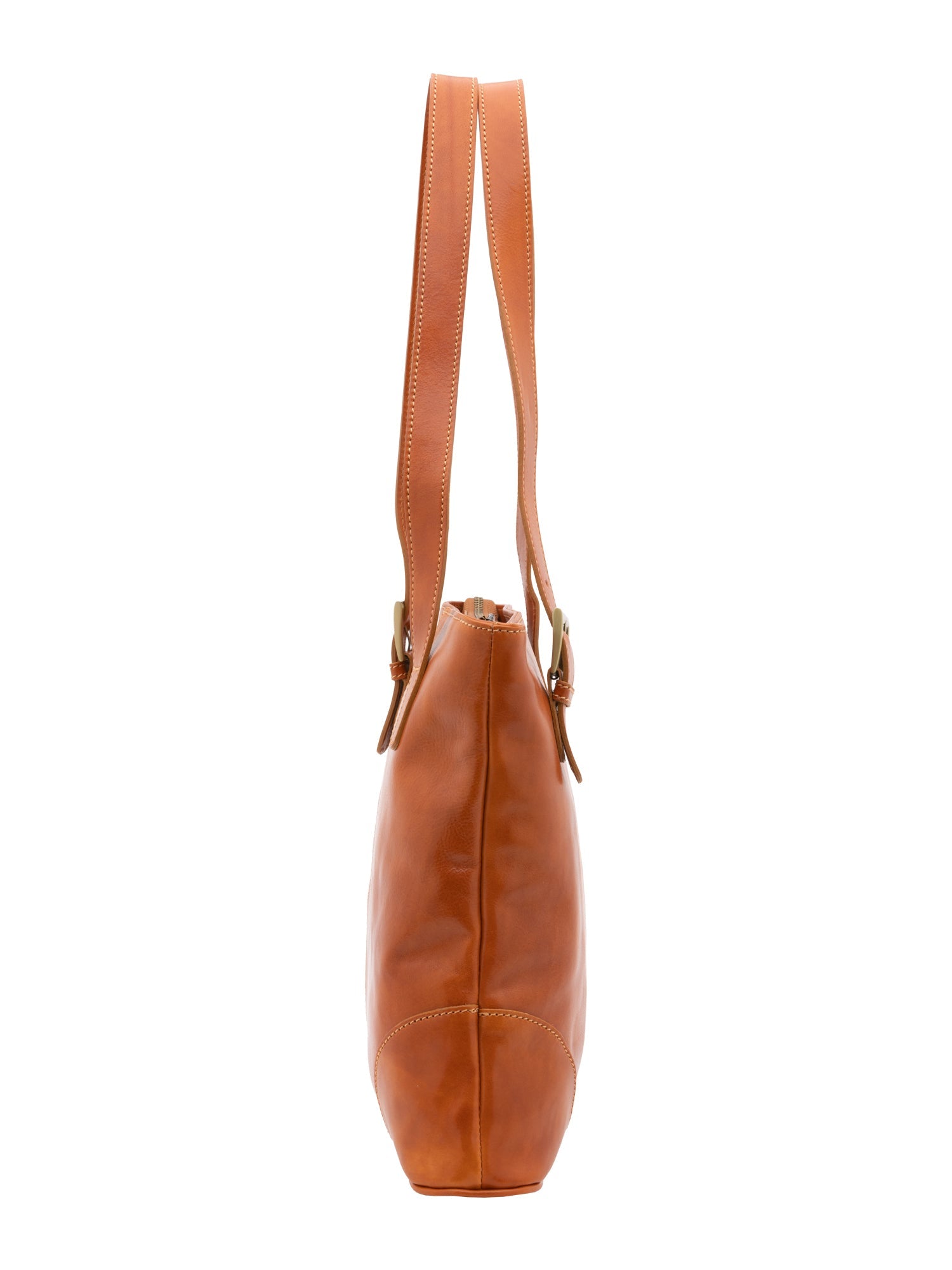 Borsa a spalla da donna In Vera pelle Made in Italy 33x35x8 cm-2