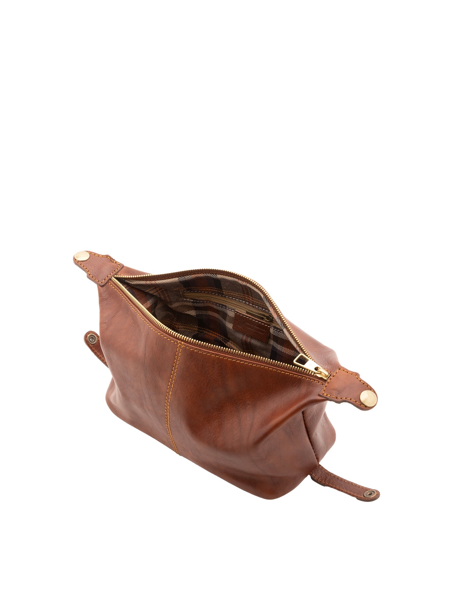 Pochette unisex In Vera pelle Made in Italy 26x17x12 cm-4