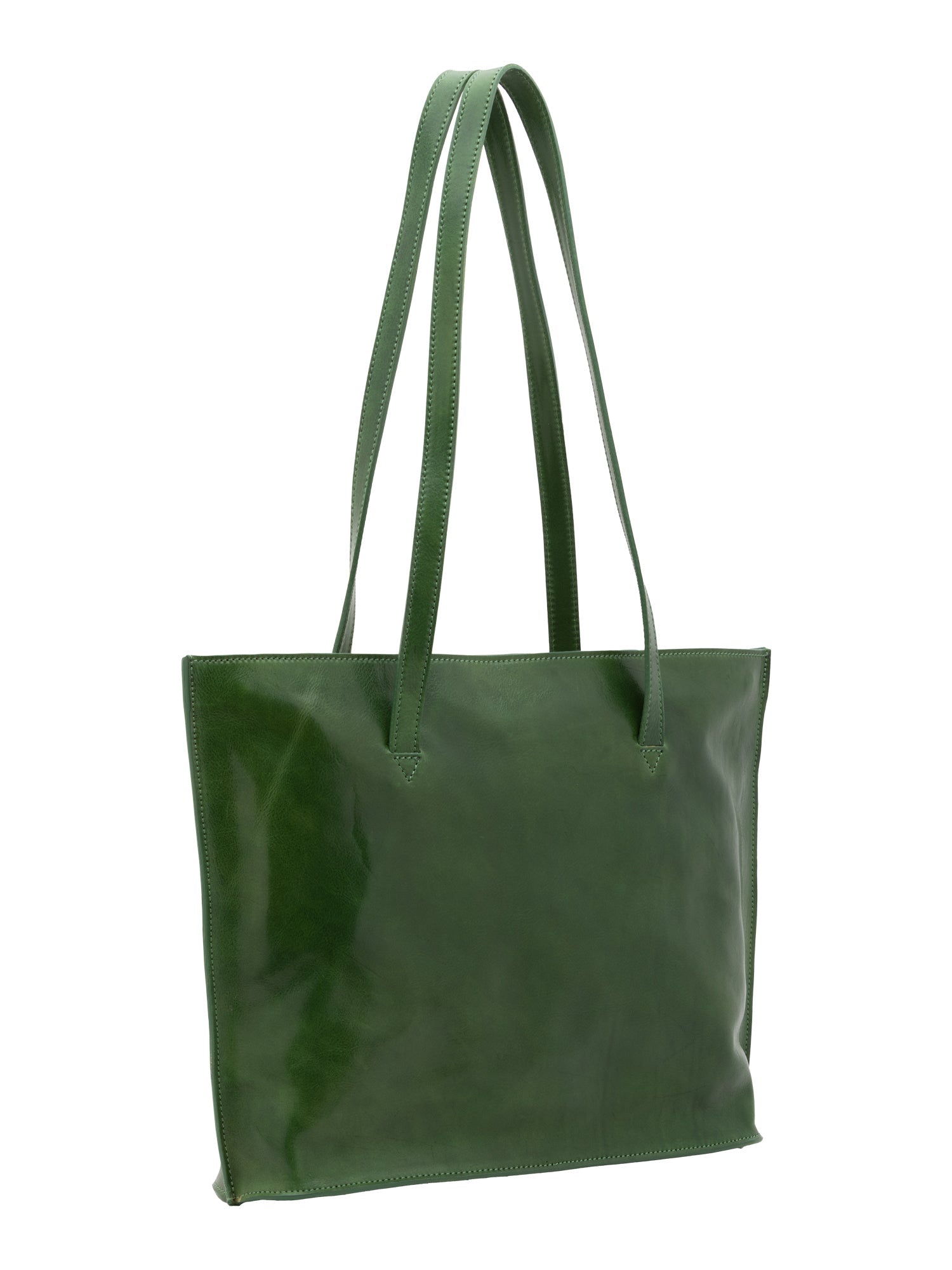 Borsa a spalla da donna In Vera pelle Made in Italy 31x43x10 cm-1