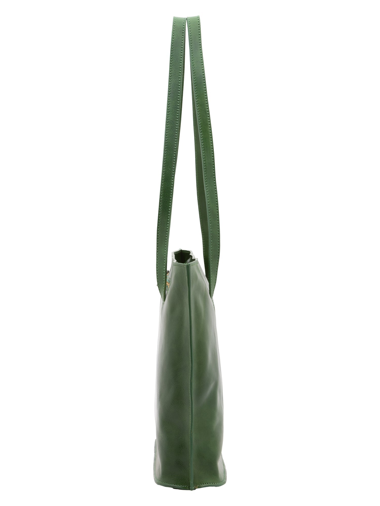 Borsa a spalla da donna In Vera pelle Made in Italy 31x43x10 cm-2