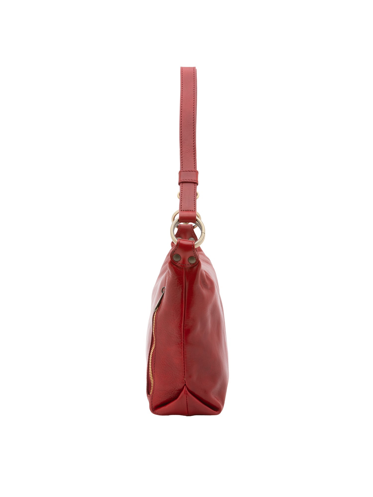 Borsa a spalla da donna In Vera pelle Made in Italy 38x23x10 cm-2