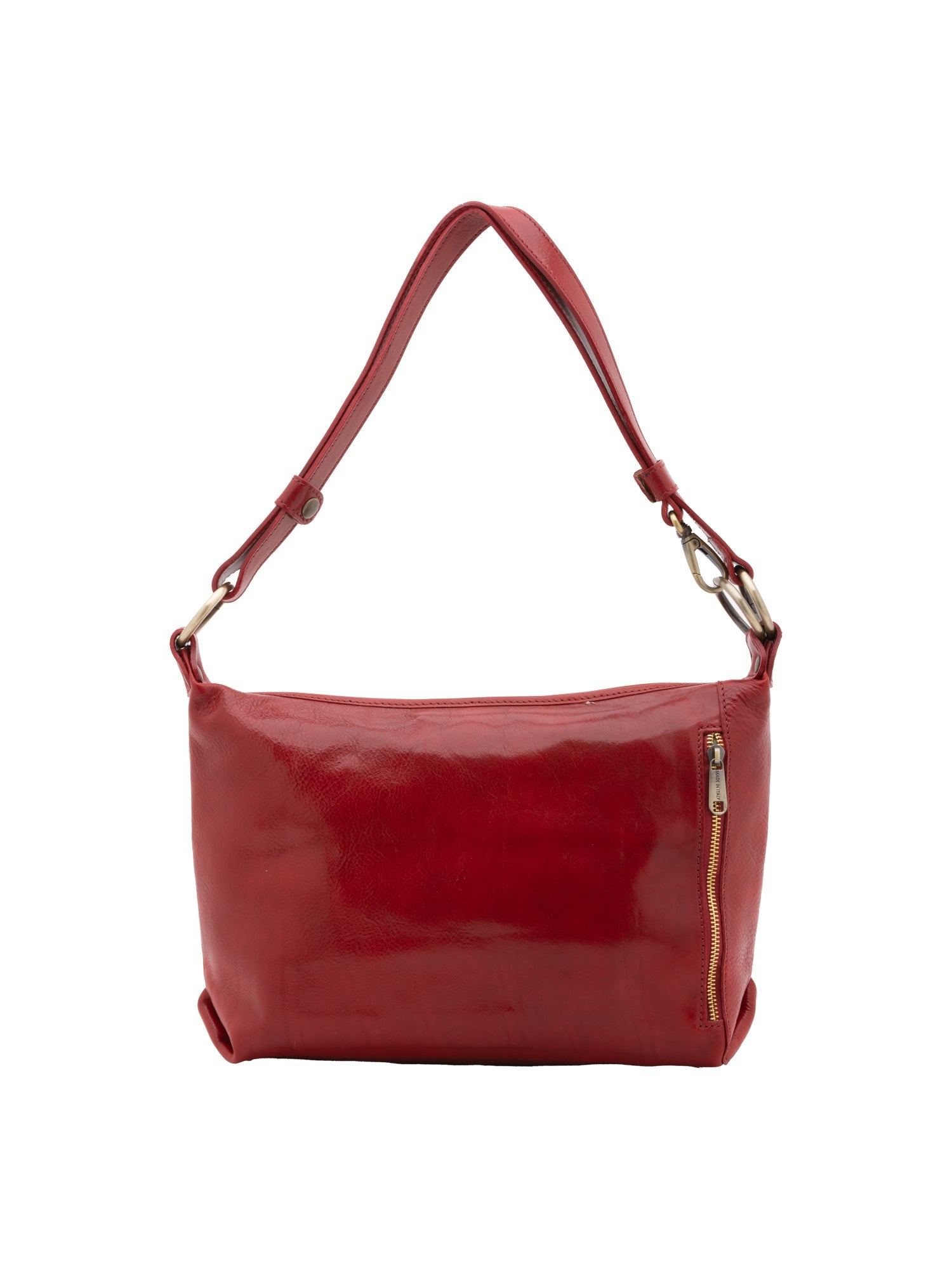 Borsa a spalla da donna In Vera pelle Made in Italy 38x23x10 cm-3
