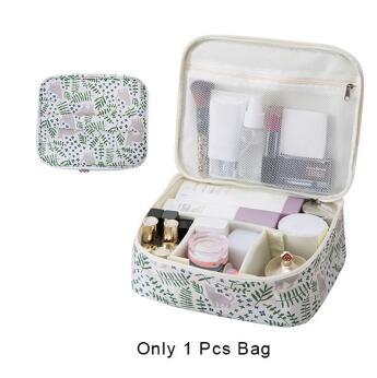 Travel Girl Makeup Box Cosmetic Bags Women's Trip Wash Toiletry Lipstick Eyelash Brush Pouch Case Accessories Supplies Product