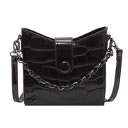 PU Bag Casual Dumpling Bag Light Portable Messenger Bag