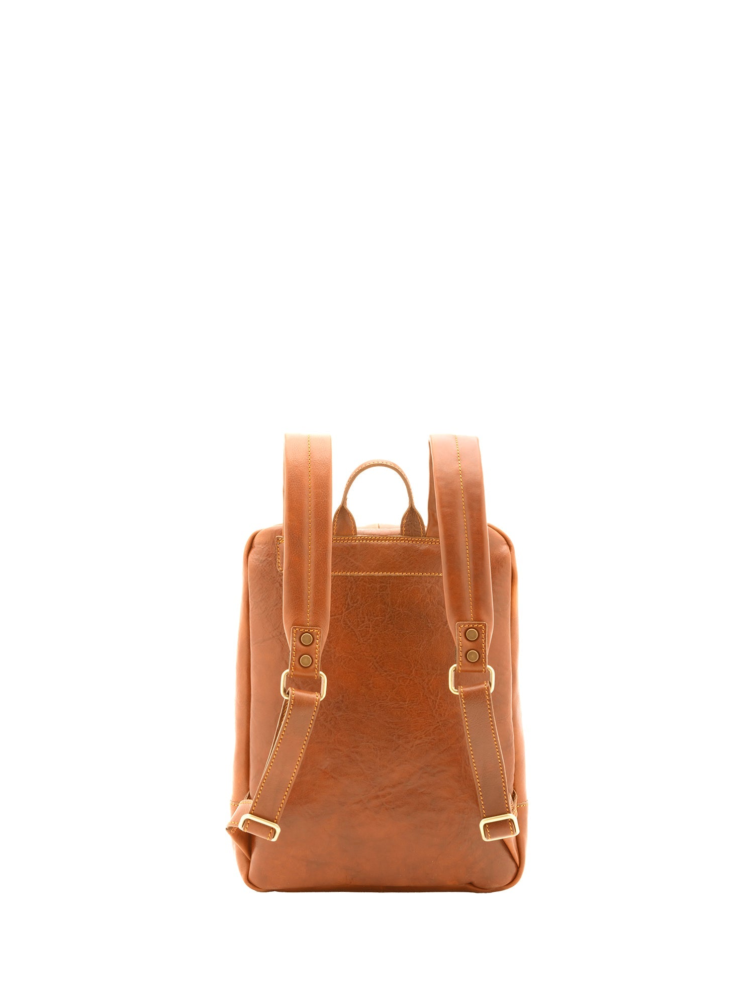 Zaino unisex In Vera pelle Made in Italy 39x29x10 cm-3