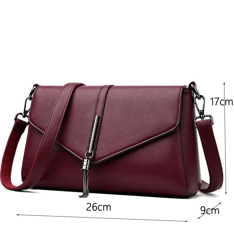 Borsa Donna LANYIBAIGE 5 Colori Tracolla in Pelle