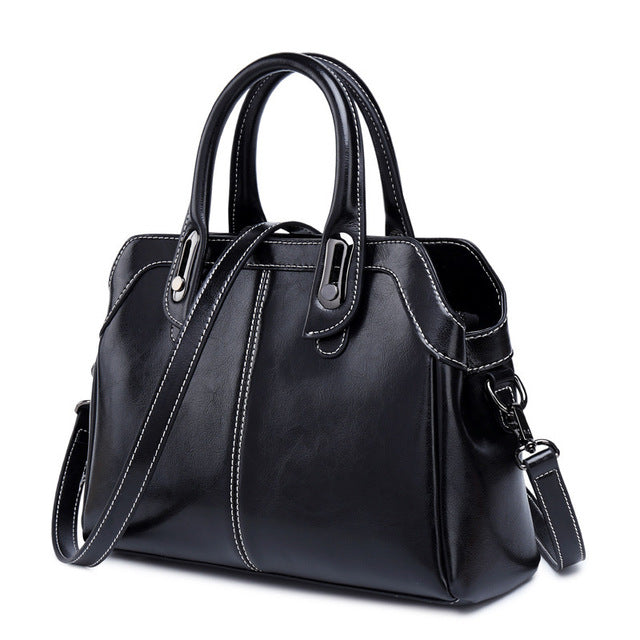 Borsa Vintage Donna in Vera Pelle Elegante a Tracolla