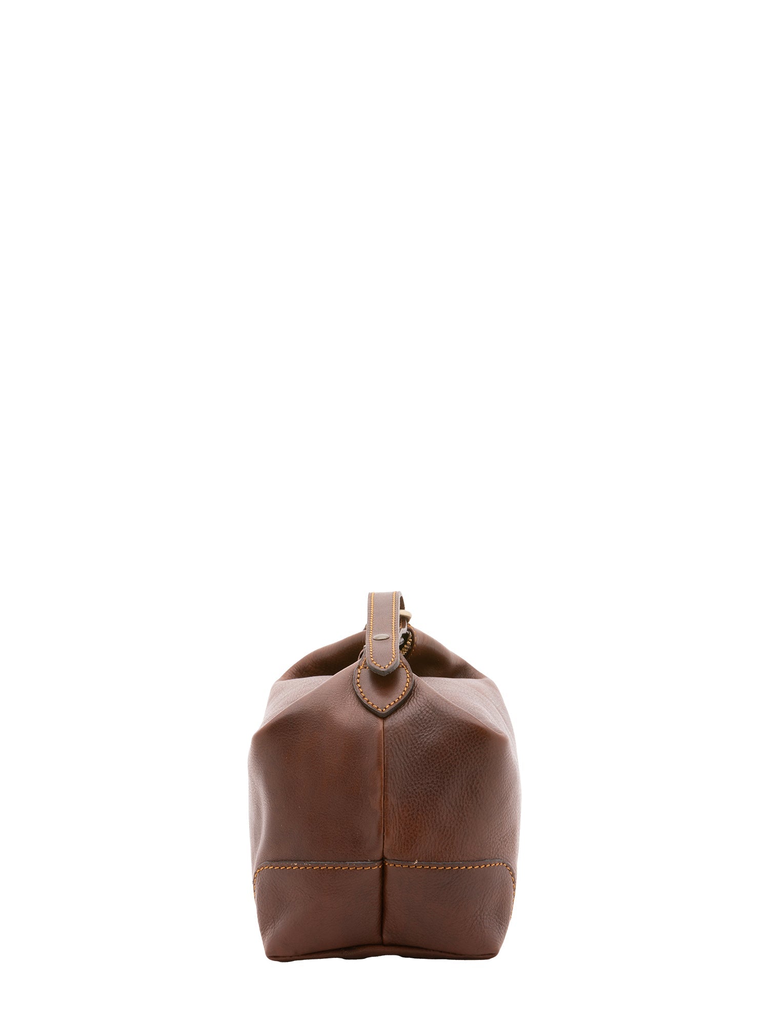 Borsa a mano unisex In Vera pelle Made in Italy 24x19x18 cm-2