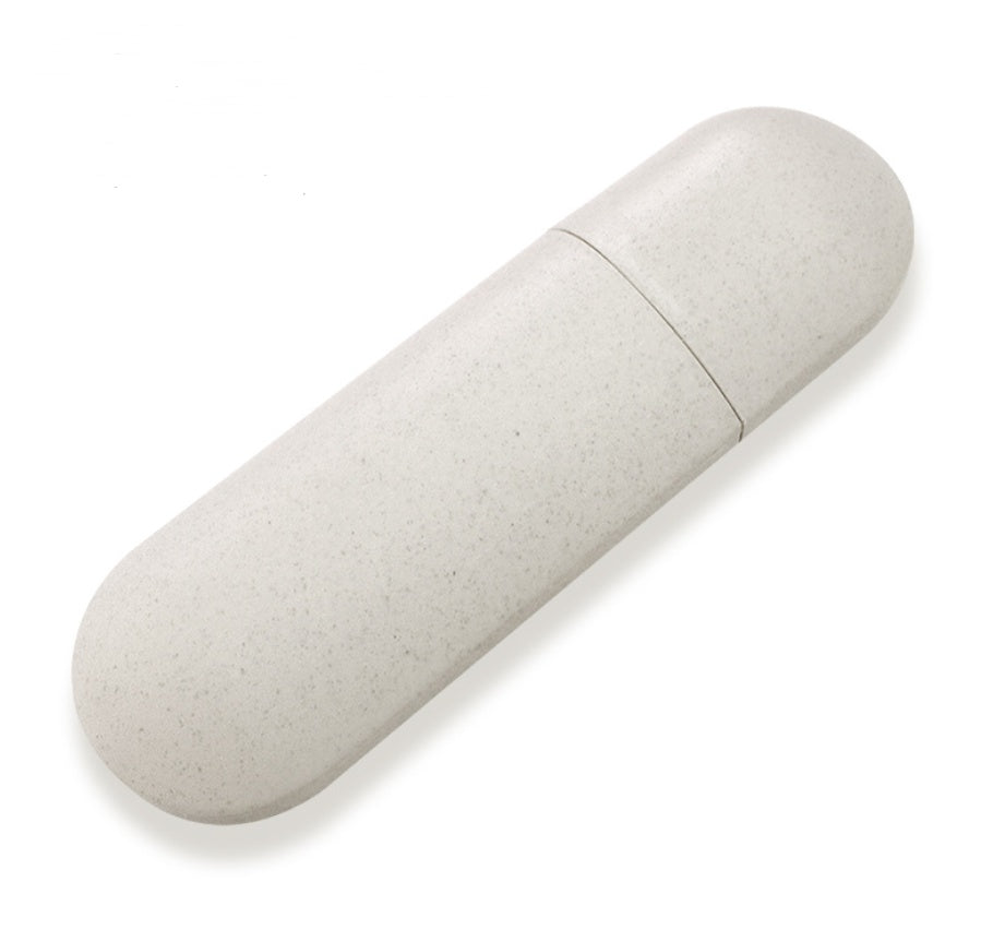 Wheat Straw Travel Toothbrush Cover Health Tooth Brushes Protector Portable Travel Toothbrush Box