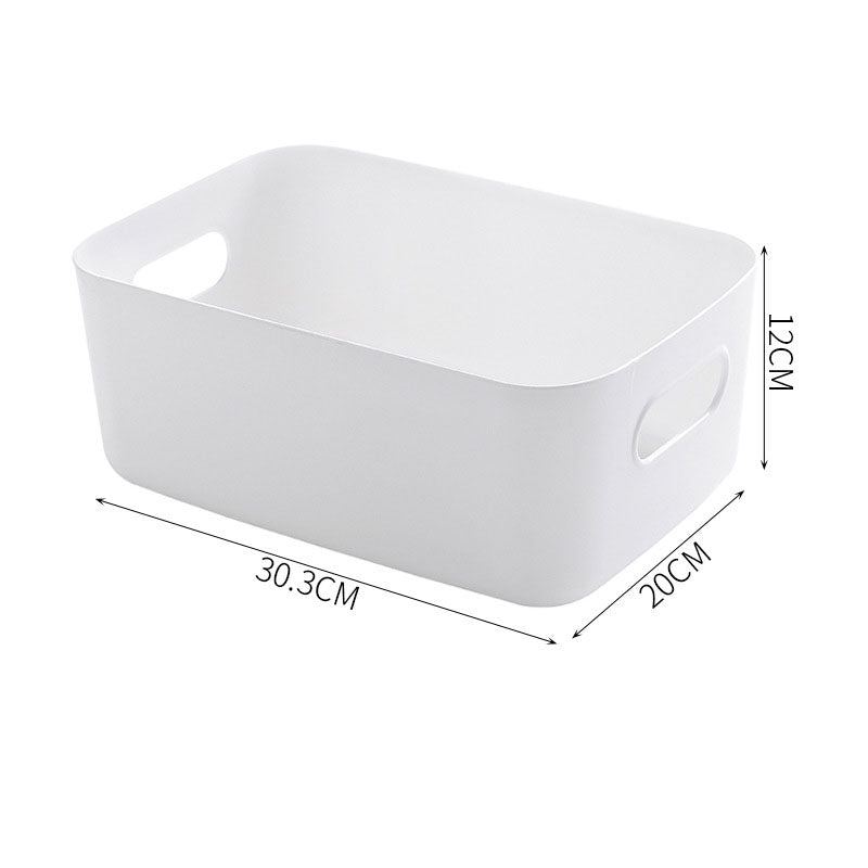 Plastic Storage Basket Bathroom Bathroom Cosmetics Storage Basket Kitchen Desktop Sundries Snack Storage Box