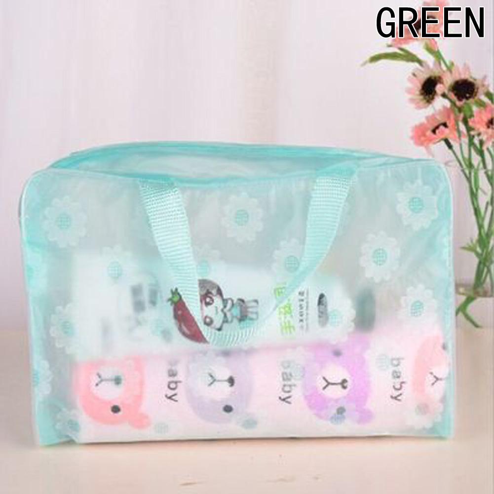 Fashion Waterproof PVC Makeup Cosmetics Bag Clear Transparent Travel Storage Box Girls Women Make up Pouch