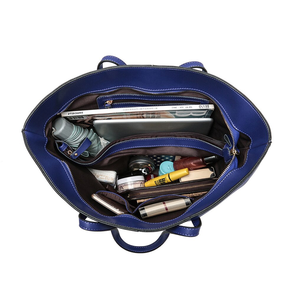 Borsa Luxury Pelle Designer Tote Grande Capacità