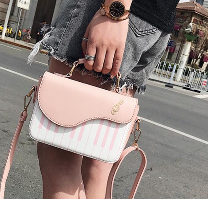 Borsa a Tracolla Piano Elegante Donna