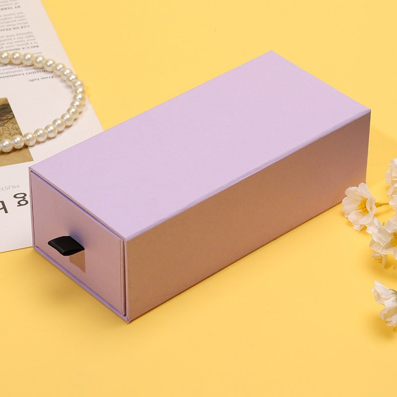Drawer type glasses case