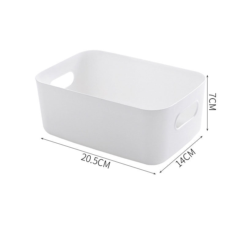 Plastic Storage Basket Bathroom Bathroom Cosmetics Storage Basket Kitchen Desktop Sundries Snack Storage Box