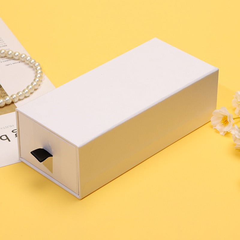 Drawer type glasses case