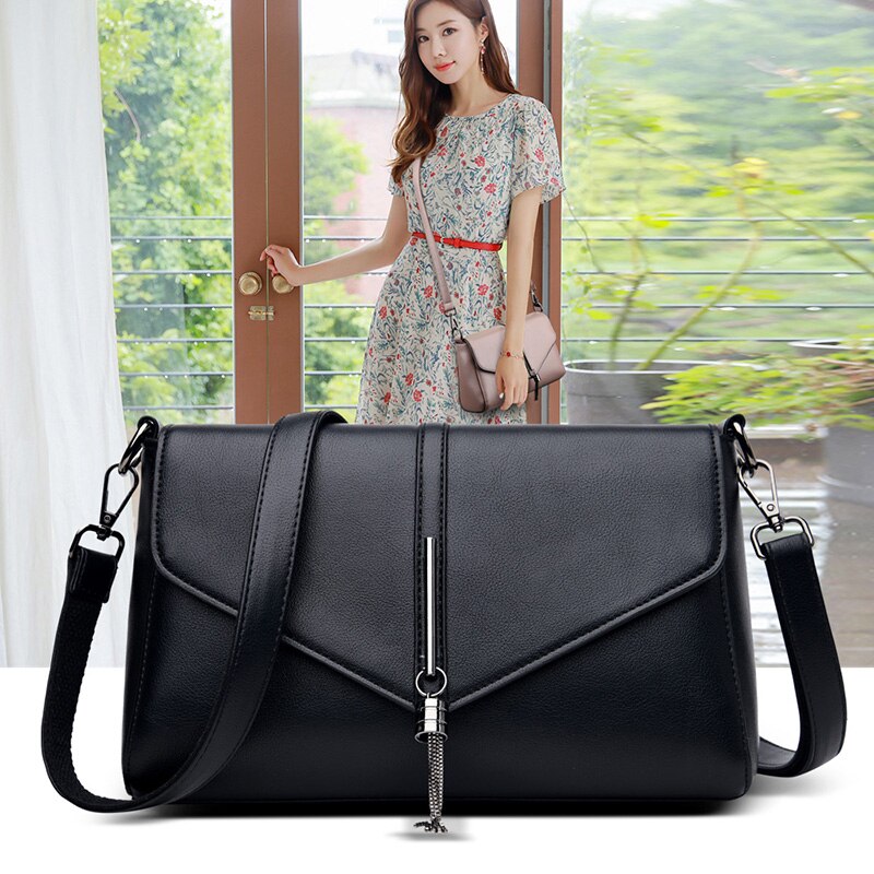 Borsa Donna LANYIBAIGE 5 Colori Tracolla in Pelle